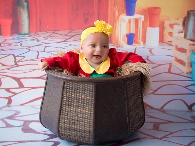 Acompanhamento Mensal de Anna Cecília - 5º Mês