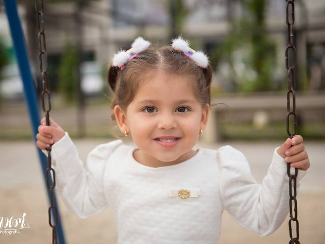 Ensaio Aleatório de Maria Luiza 2 Anos - Ensaio Externo