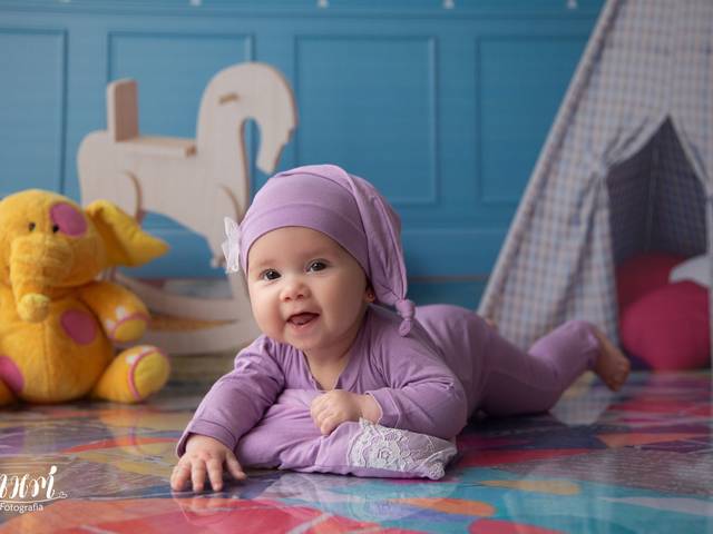 Acompanhamento Mensal de Liz 5º Mês