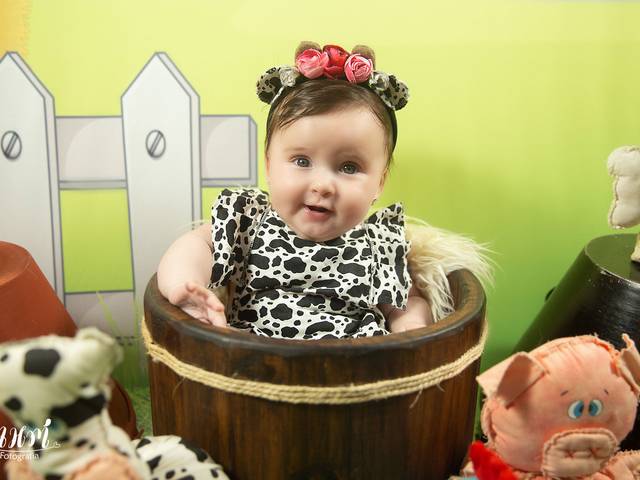 Acompanhamento Mensal de Alícia 4º Mês