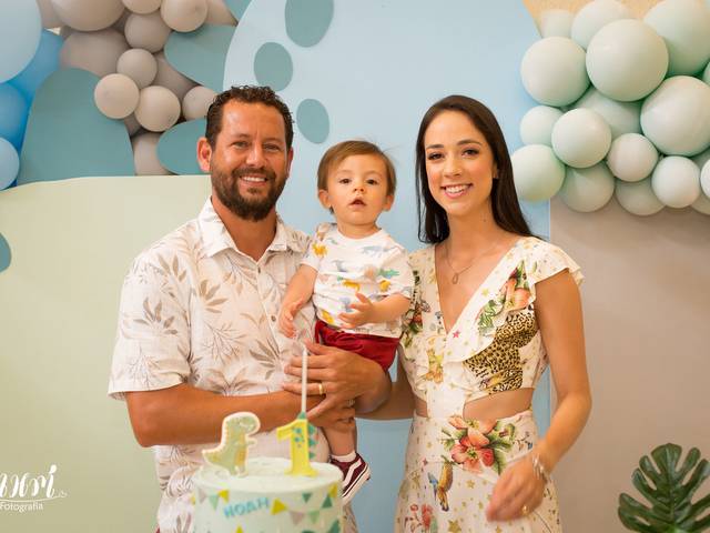 Aniversário Infantil de Aniversário Noah 1 Ano