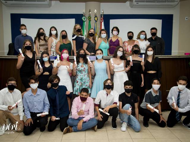 Formatura de Formatura 9º Ano - Colégio Novo Espaço