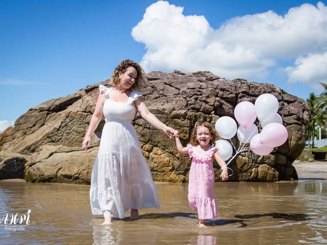 Ensaio Família de Chloe Charlotte - 3 Anos
