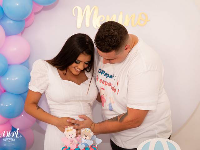 Chá de Bebê de Chá de Revelação - Bernardo