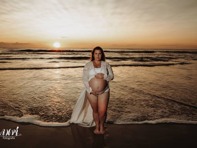 Gestante de Ensaio Gestante Externo - Alessandra 