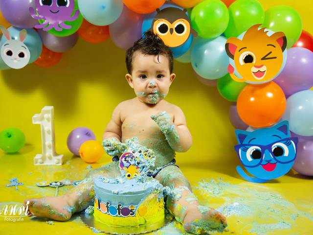 Smash The Cake  / Fruit de Théo 12º Mês