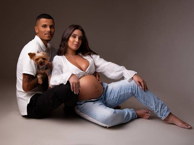 gestante de Ensaio gestante Luiza