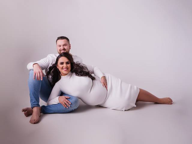 gestante de Ensaio gestante Duda