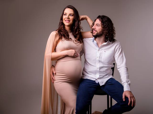 gestante de Ensaio Gestante Carol