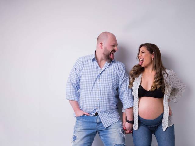 gestante de A Espera do Luquinhas