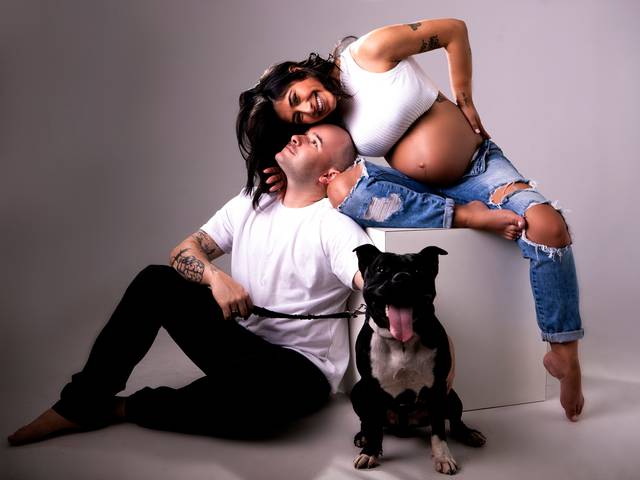 gestante de Ensaio gestante Carol