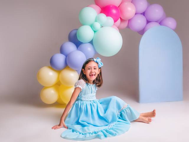 Infantil e Família de 5 Anos da Fifi