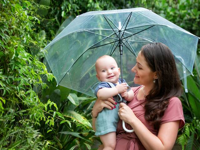 Infantil e Família de Ensaio em Família Rafa - Nosso Jardim