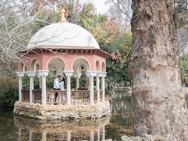 PREBODA de PREBODA JUANE + LOLE - SEVILLA - PARQUE MARIA LUISA - PLAZA ESPAÑA
