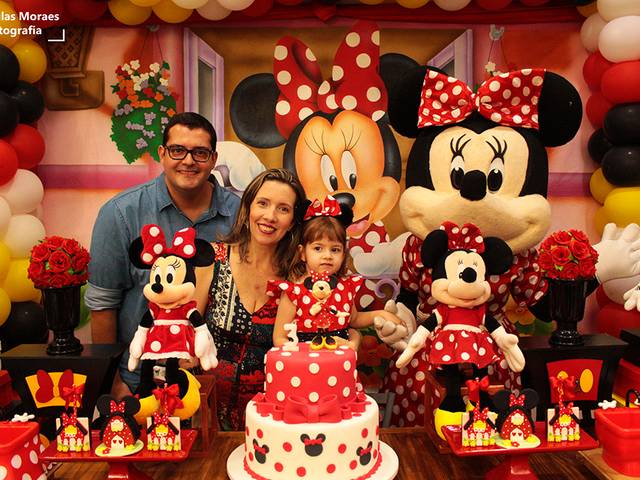 Família  de Festa de 3 anos da Lina