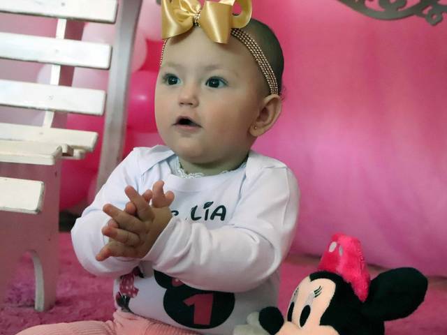 Aniversário Infantil de 1 aninho - Cecília