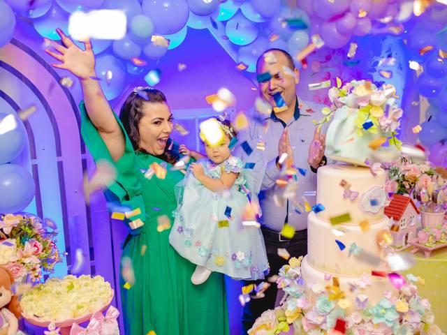 ANIVERSÁRIO  de MARIA JÚLIA -01 ANO 