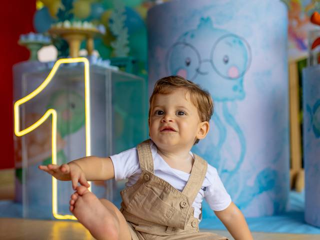 ANIVERSÁRIO  de BENTO 01 ANO 