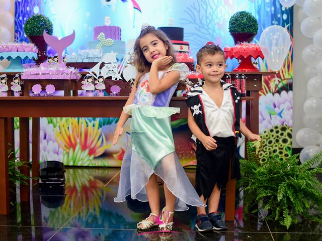 Festa Infantil de Joana - 5 & Théo- 2 anos