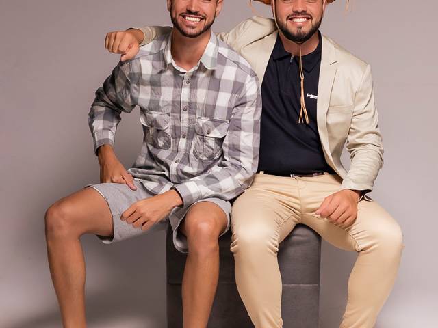 Retratos de Mateus e Moises 