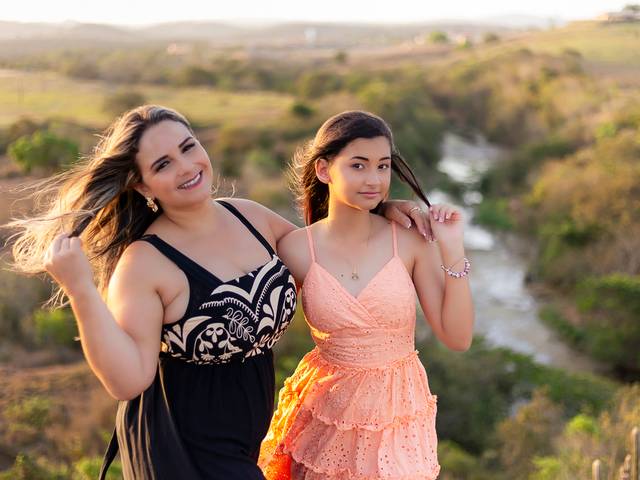 Ensaios pessoal de Geane e Ingrid 