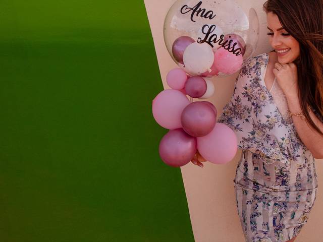 Ensaios pessoal de Ana Larissa