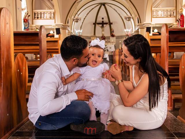 Batizado de Cecilia Soares
