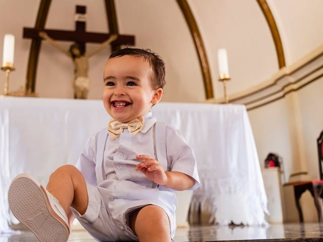 Batizado de Davi Leal