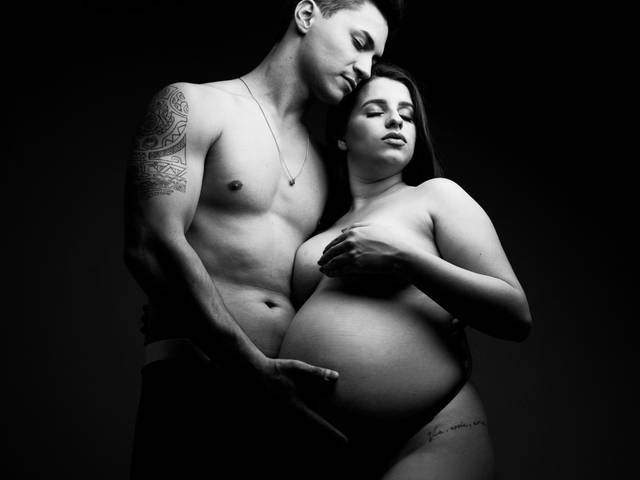 Gestante de Ensaio Gestante Maria Eduarda E Douglas