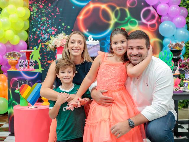 Aniversário Infantil de #6 da Bia