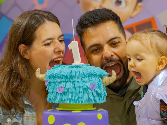 Aniversário Infantil de #1 da Cecília