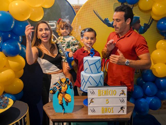 Aniversário Infantil de #5 do Benício