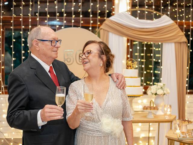 Batismo & Cerimônias de Bodas de Ouro de Margot & Pedro: 50 Anos de Amor e Companheirismo