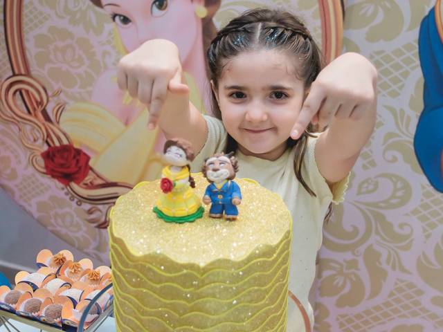 Aniversário Infantil de O Encanto dos 5 Anos da Laura