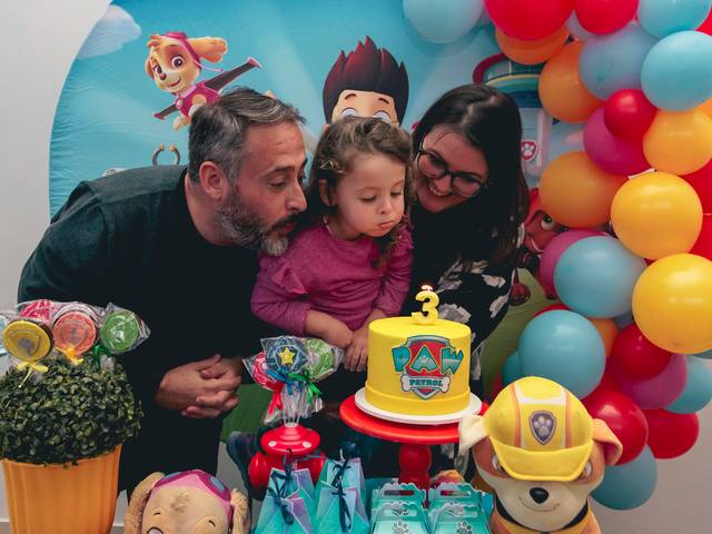 Aniversário Infantil de 3 Anos da Helena: Aventura com a Patrulha Canina