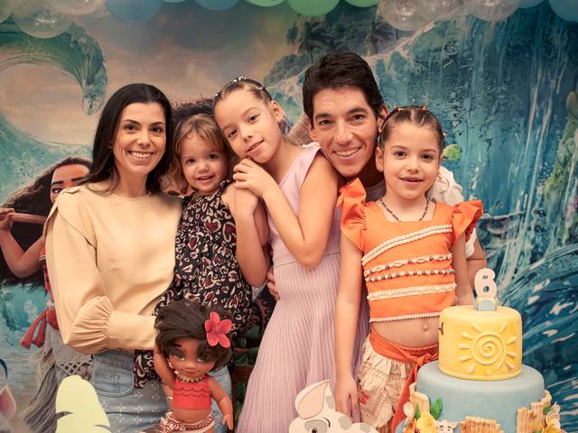 Aniversário Infantil de Gabriela 6 anos | Uma aventura com Moana