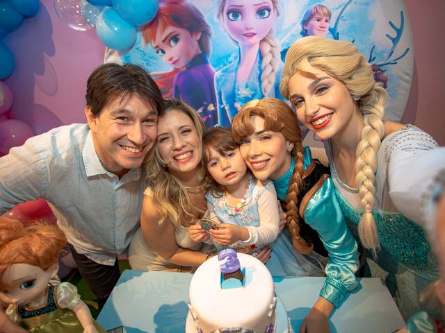 Aniversário Infantil de Melissa 3 Anos | Um Aniversário Encantado no Reino do Gelo