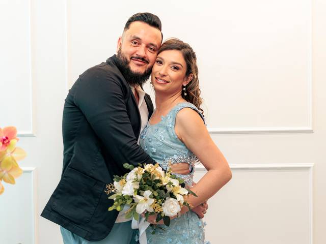 Casais de Casamento Civil Eve e Ale