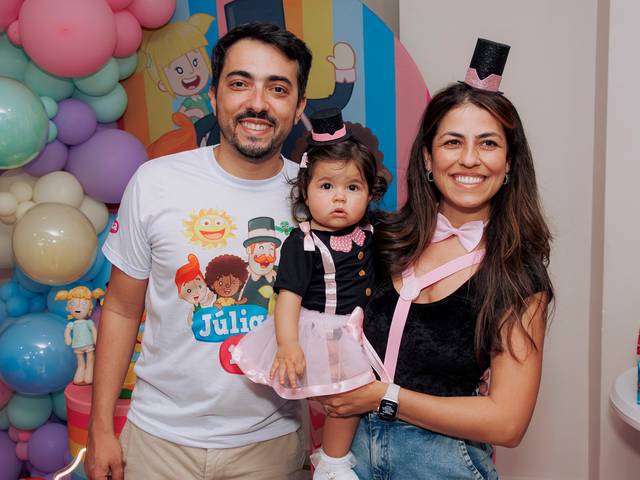 Aniversário Infantil de Julia | 1 ano — Um primeiro capítulo cheio de afeto