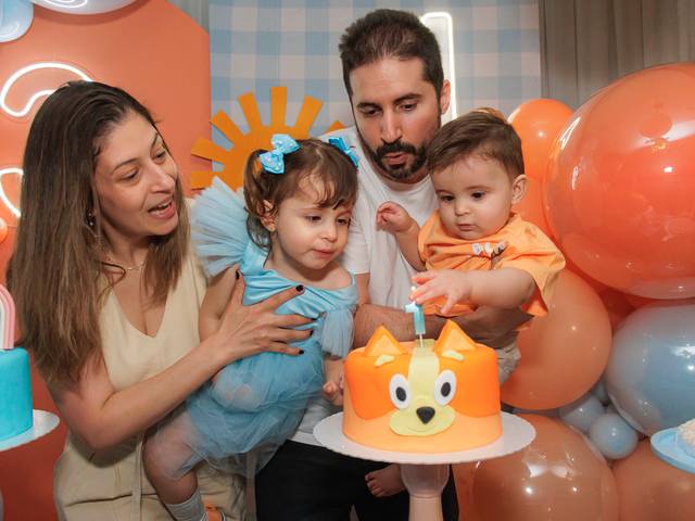 Aniversário Infantil de Felipe 1 ano e Bia 3 anos | Dois aniversários, uma casa cheia de vida