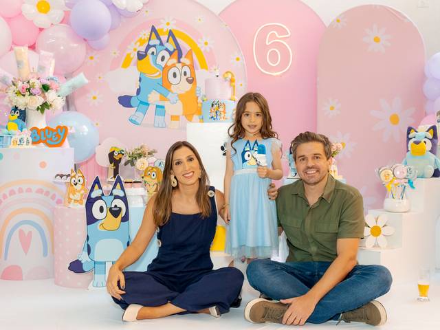 Aniversário Infantil de #6 da Isa | Uma aventura com Bluey no Morumbi