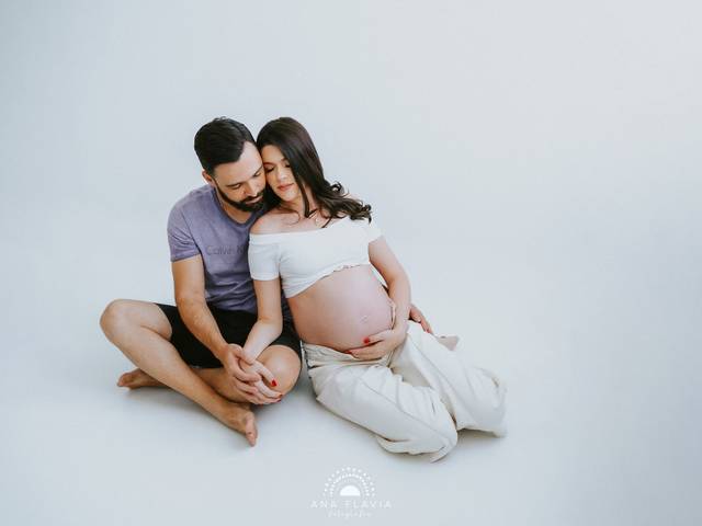 Maternity  of Patrícia + Franklin = Elisa - Ensaio Gestante Estudio