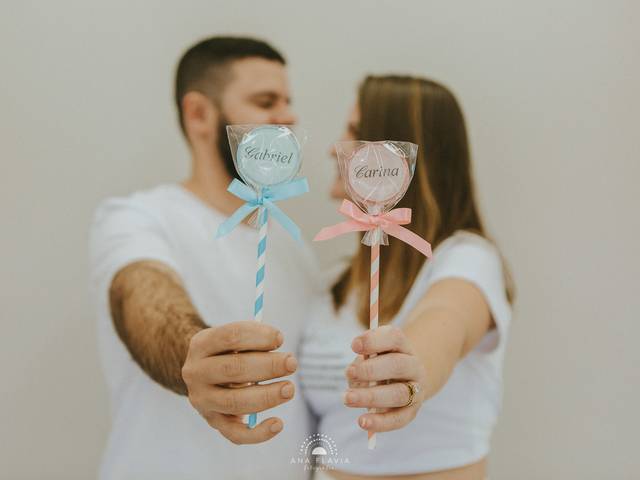 Birthday Party of Simone e Vinicius - Chá Revelação