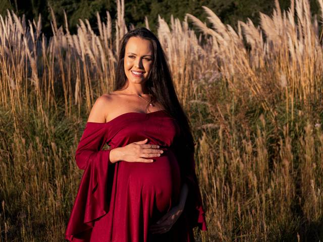 Ensaio Gestante de Cassi e Marcelo - Doce Espera