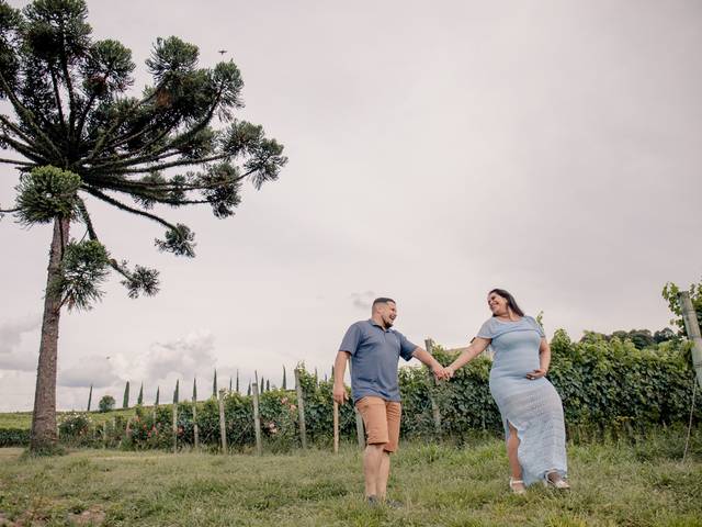 Ensaio Gestante de Maura e Tiago