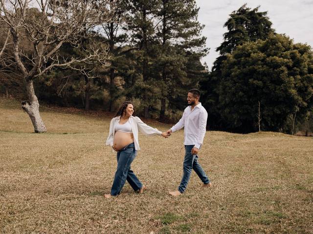 Ensaio Gestante de A espera pelo Mackenzie