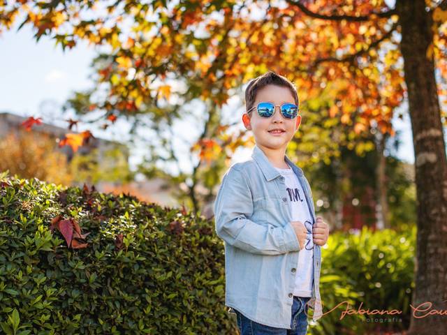 Ensaio Infantil de Davi 