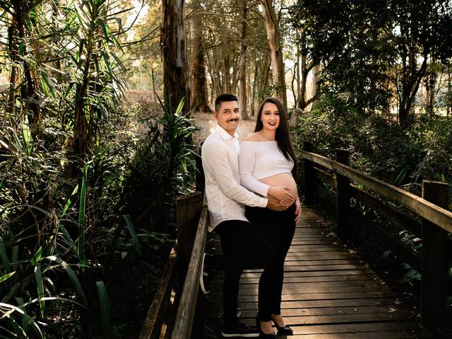 Ensaio Gestante de Edilaine e Cristian - Doce espera pela Helena 