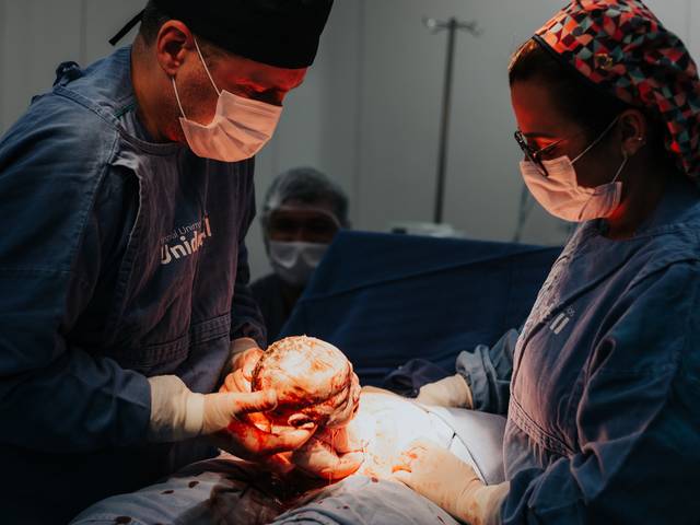 Parto de Nascimento da Celine