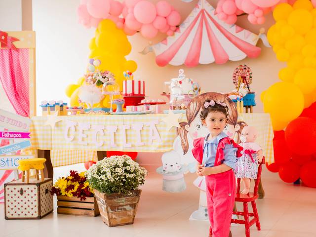 Festa Infantil de Cecília 2 anos
